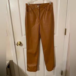 7 For All Mankind Leather Pants